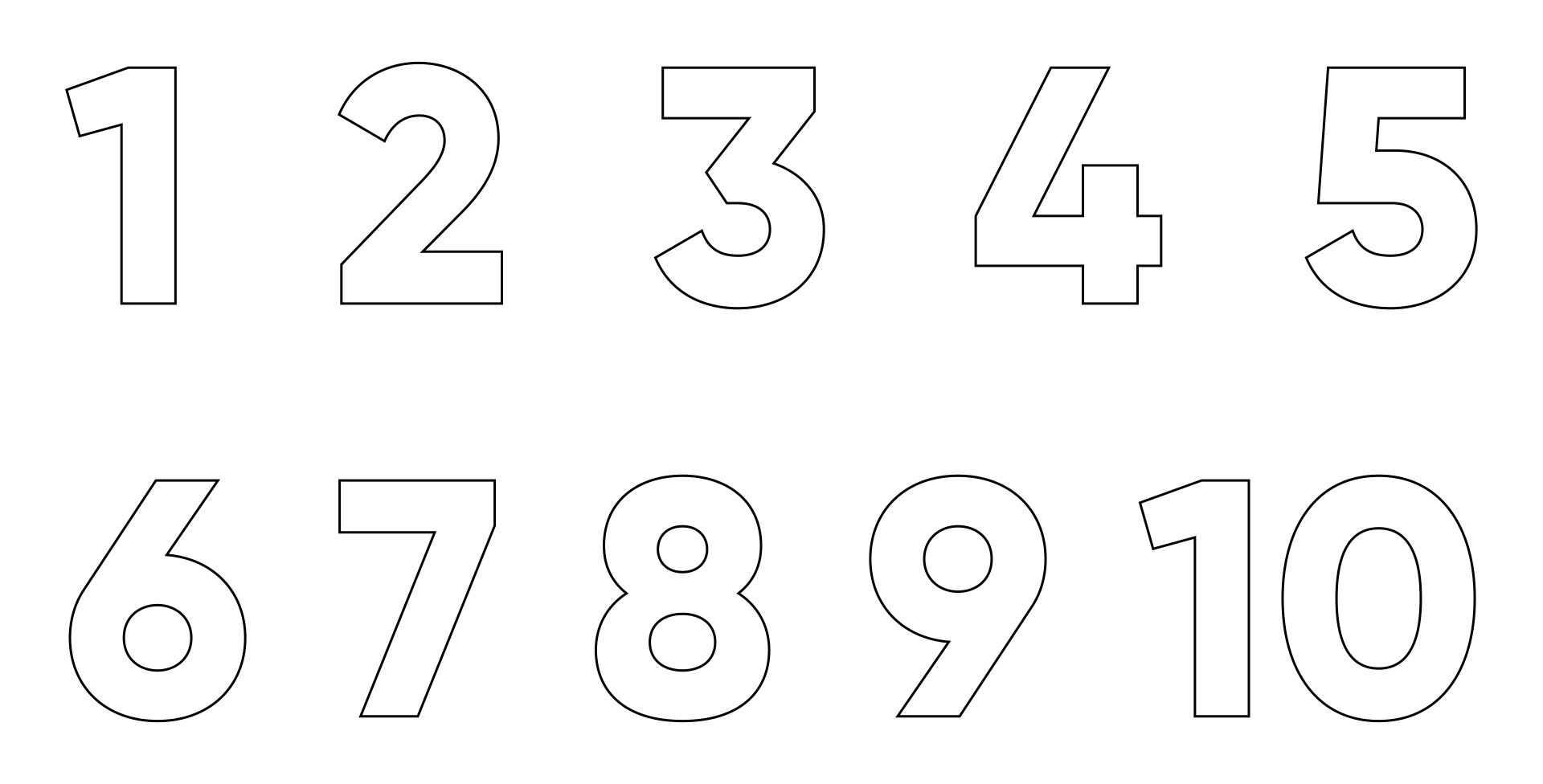 Detail Images Of Numbers 1 Nomer 29