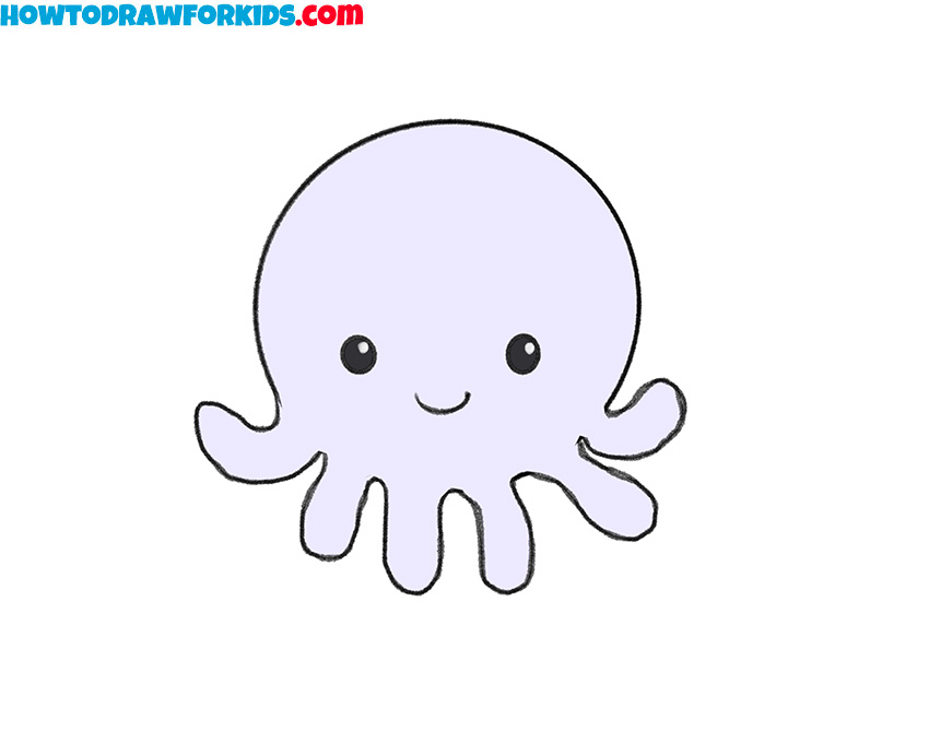 Detail Images Of Octopus Drawings Nomer 30