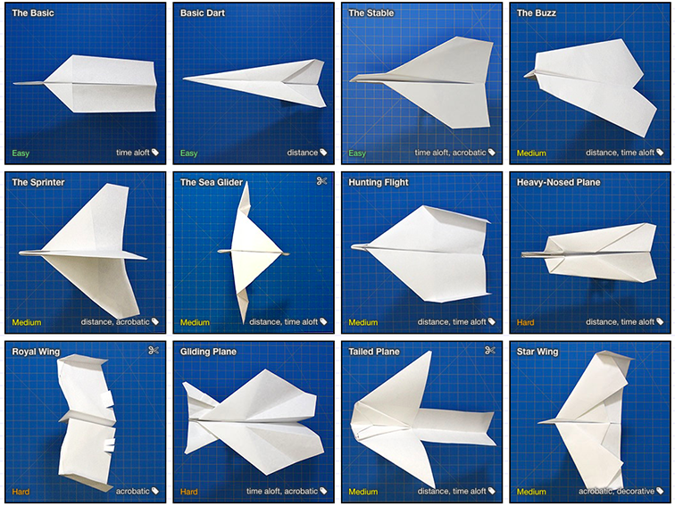 Detail Images Of Paper Airplanes Nomer 6