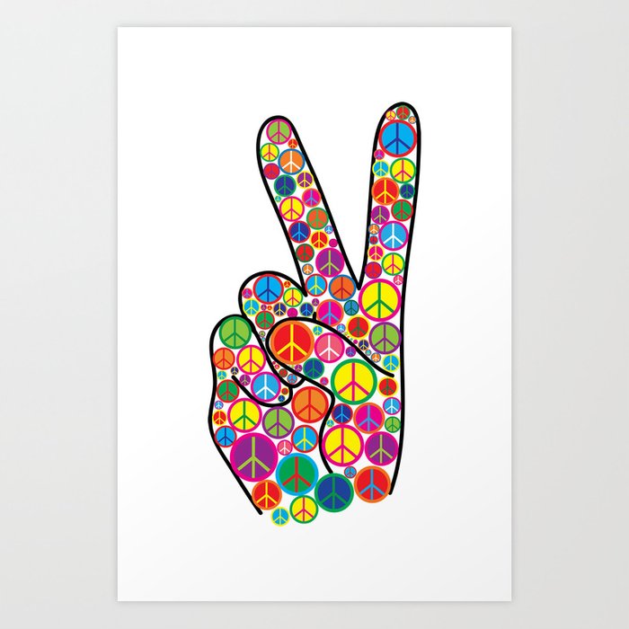 Detail Images Of Peace Sign Nomer 41