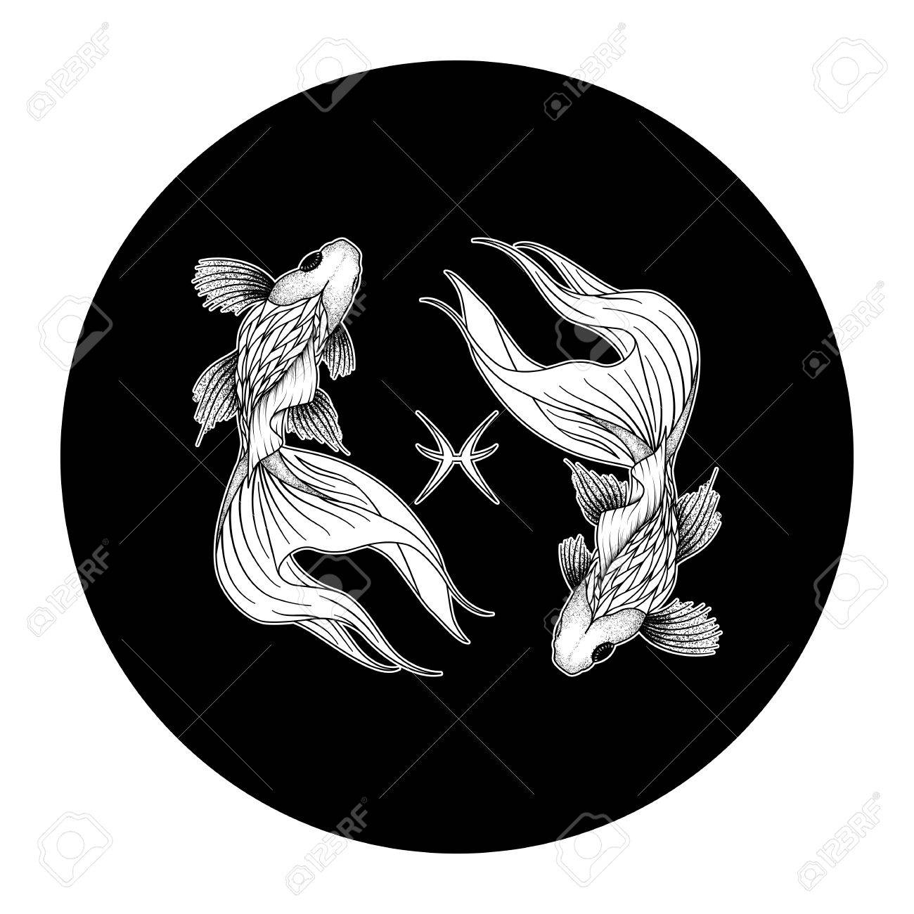 Detail Images Of Pisces Zodiac Sign Nomer 28