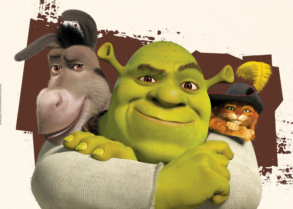 Detail Images Of Shrek And Donkey Nomer 24