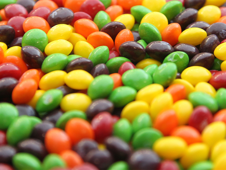 Detail Images Of Skittles Candy Nomer 40