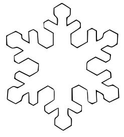 Detail Images Of Snowflakes Clipart Nomer 47