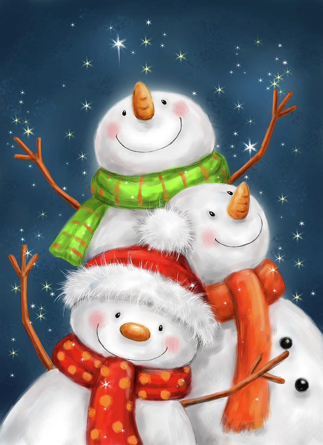 Detail Images Of Snowmen Nomer 32