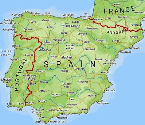 Detail Images Of Spain Map Nomer 17