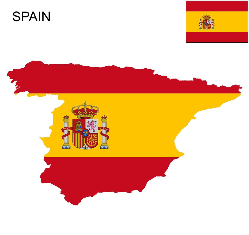 Detail Images Of Spain Map Nomer 23