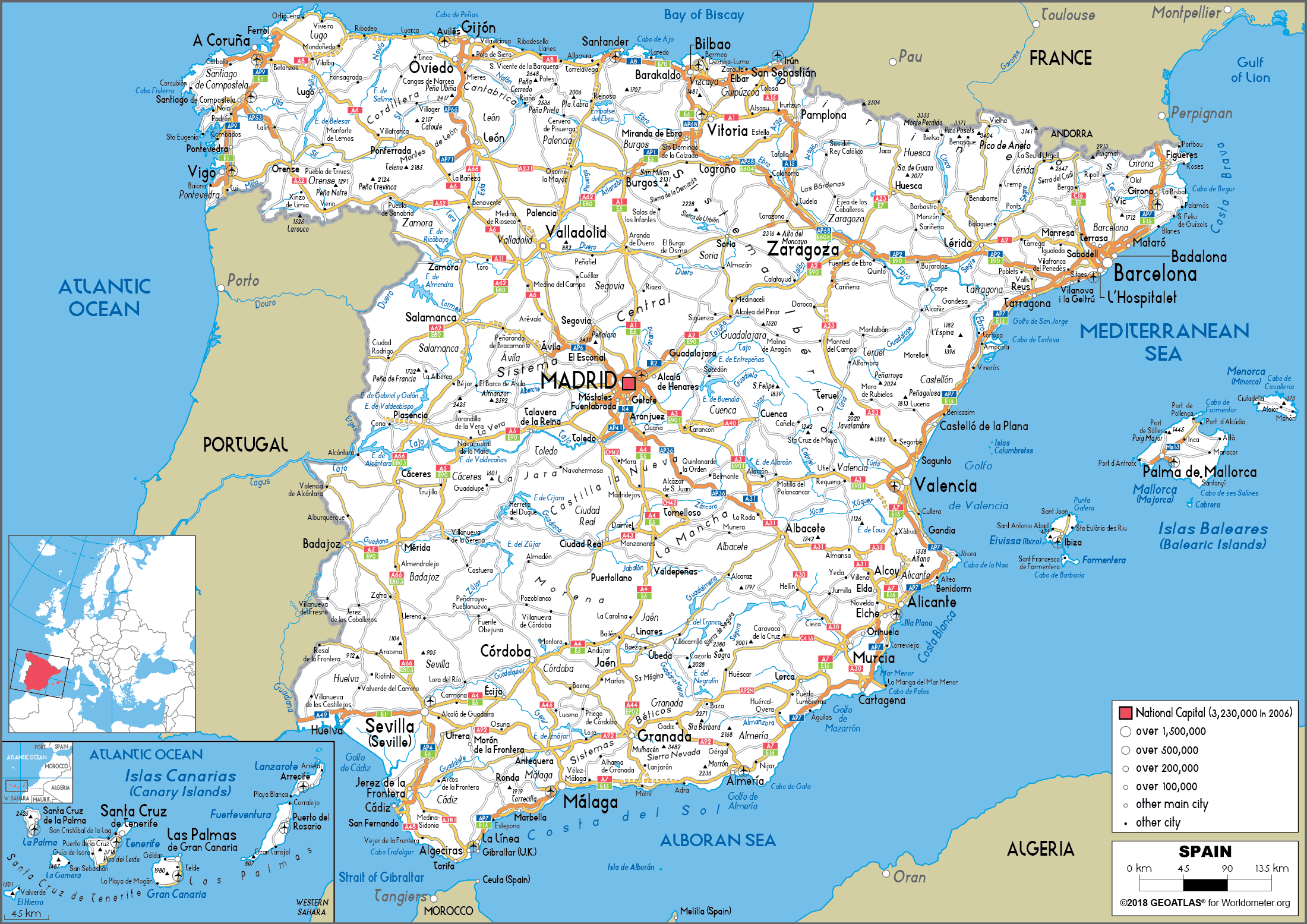 Detail Images Of Spain Map Nomer 29