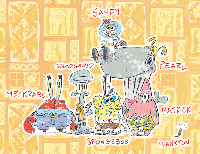 Detail Images Of Spongebob Squarepants Characters Nomer 18