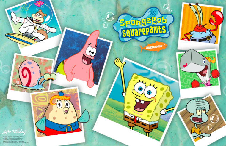 Detail Images Of Spongebob Squarepants Characters Nomer 57