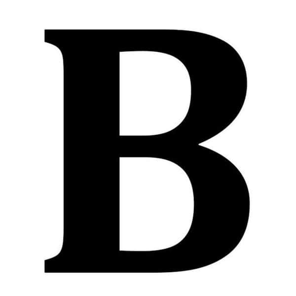 Detail Images Of The Letter B Nomer 4