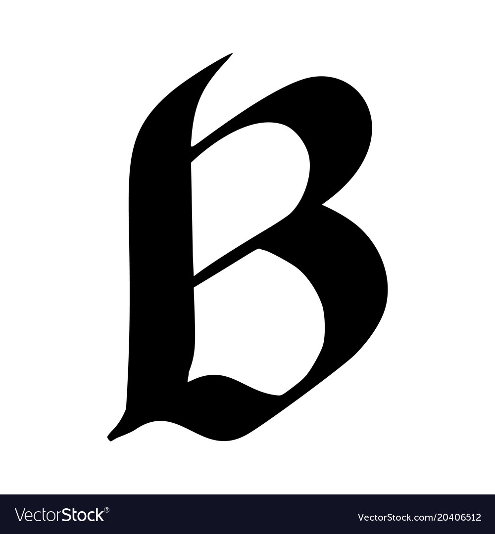 Detail Images Of The Letter B Nomer 9