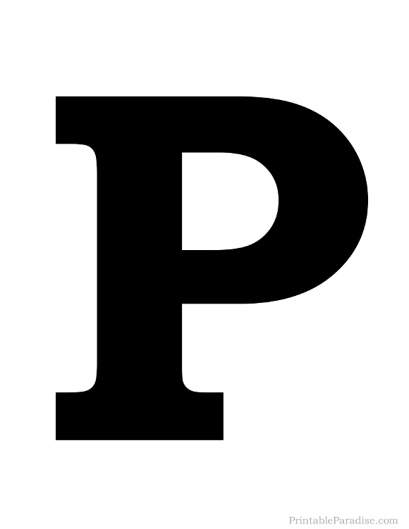 Detail Images Of The Letter P Nomer 6