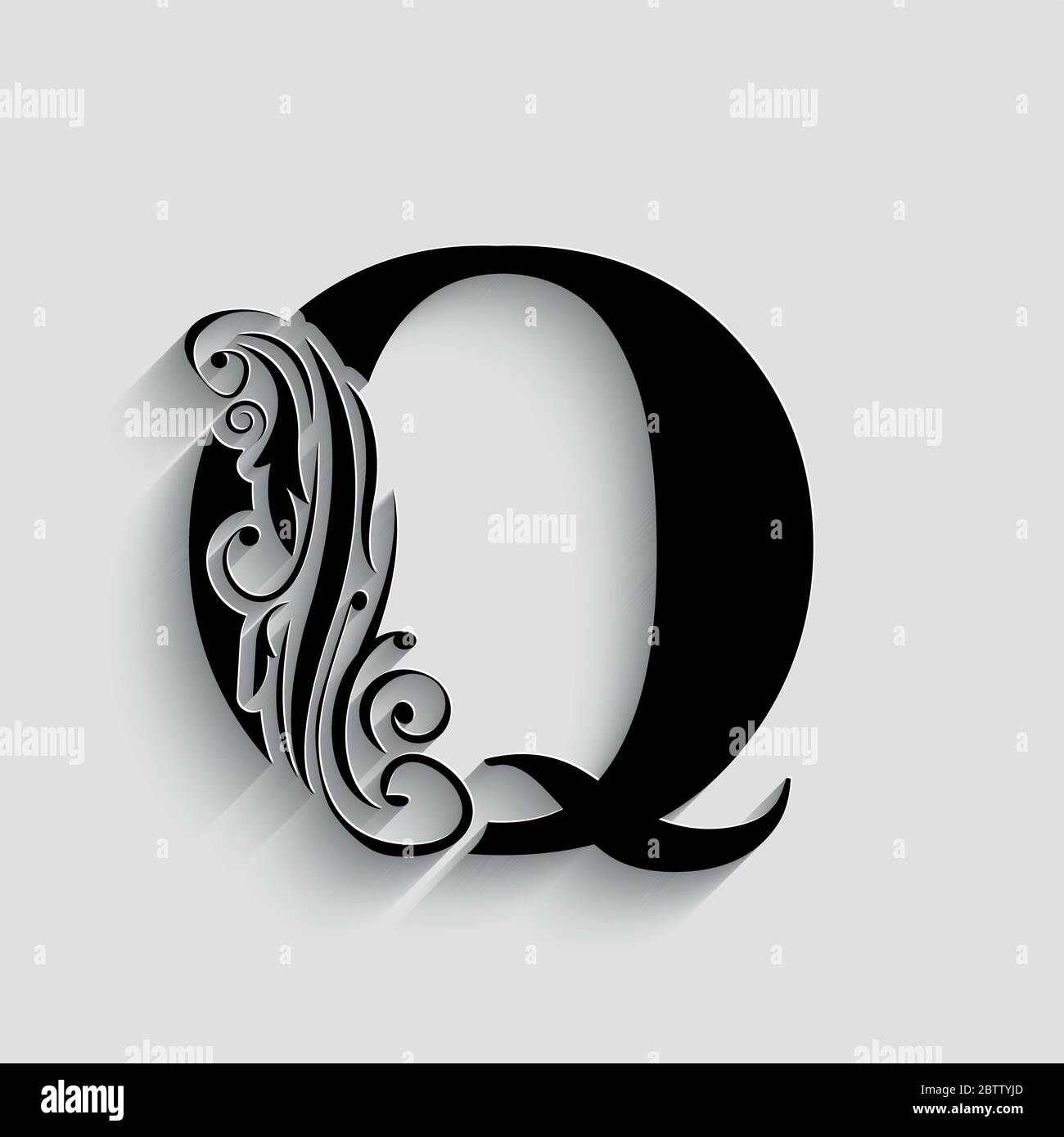 Detail Images Of The Letter Q Nomer 23