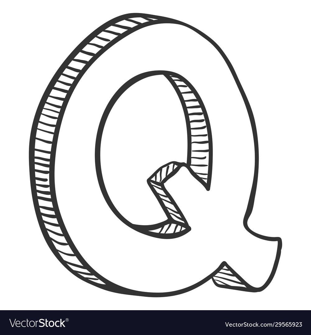 Detail Images Of The Letter Q Nomer 57