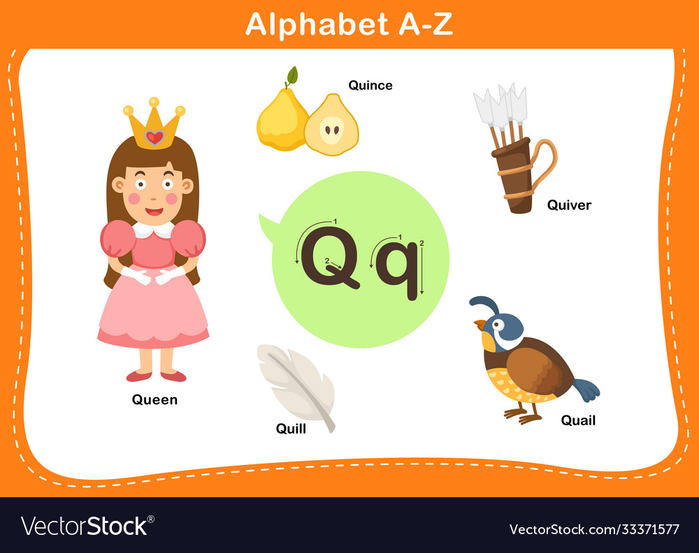 Detail Images Of The Letter Q Nomer 9