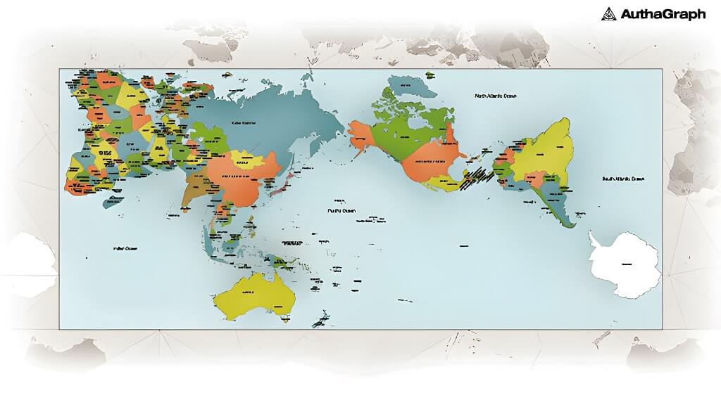 Detail Images Of The Map Of The World Nomer 39