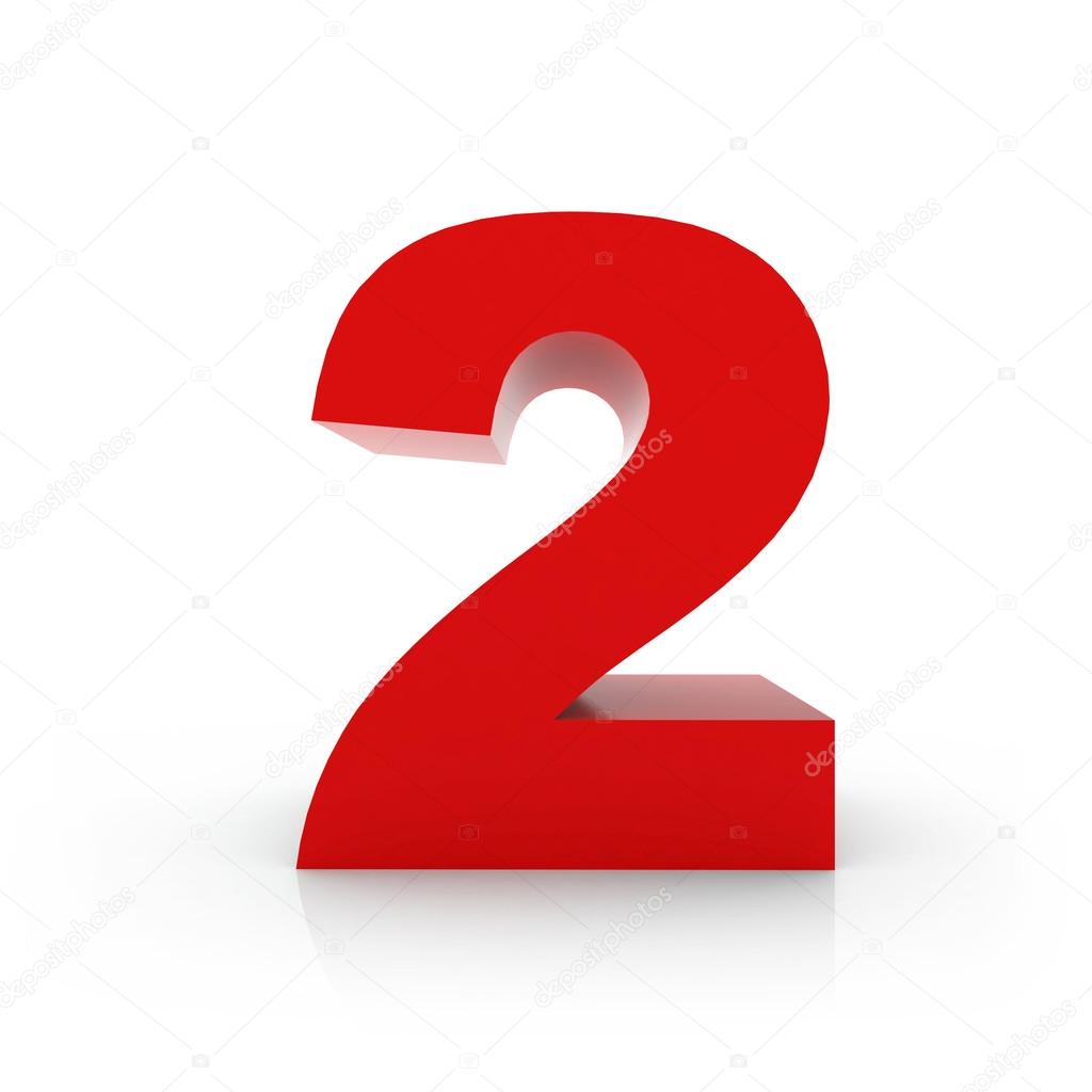 Detail Images Of The Number 2 Nomer 12