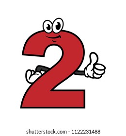 Detail Images Of The Number 2 Nomer 14