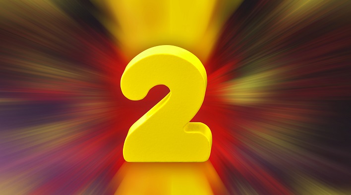 Detail Images Of The Number 2 Nomer 17