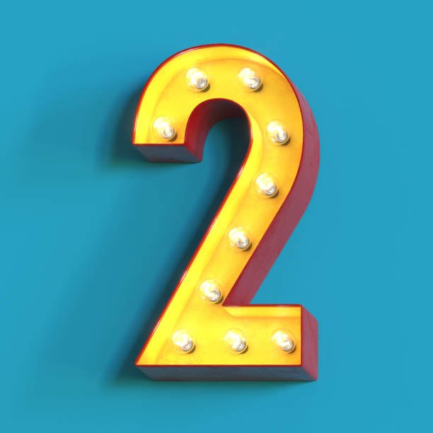 Detail Images Of The Number 2 Nomer 26