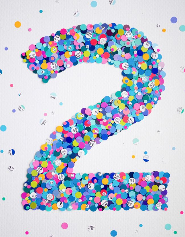 Detail Images Of The Number 2 Nomer 34