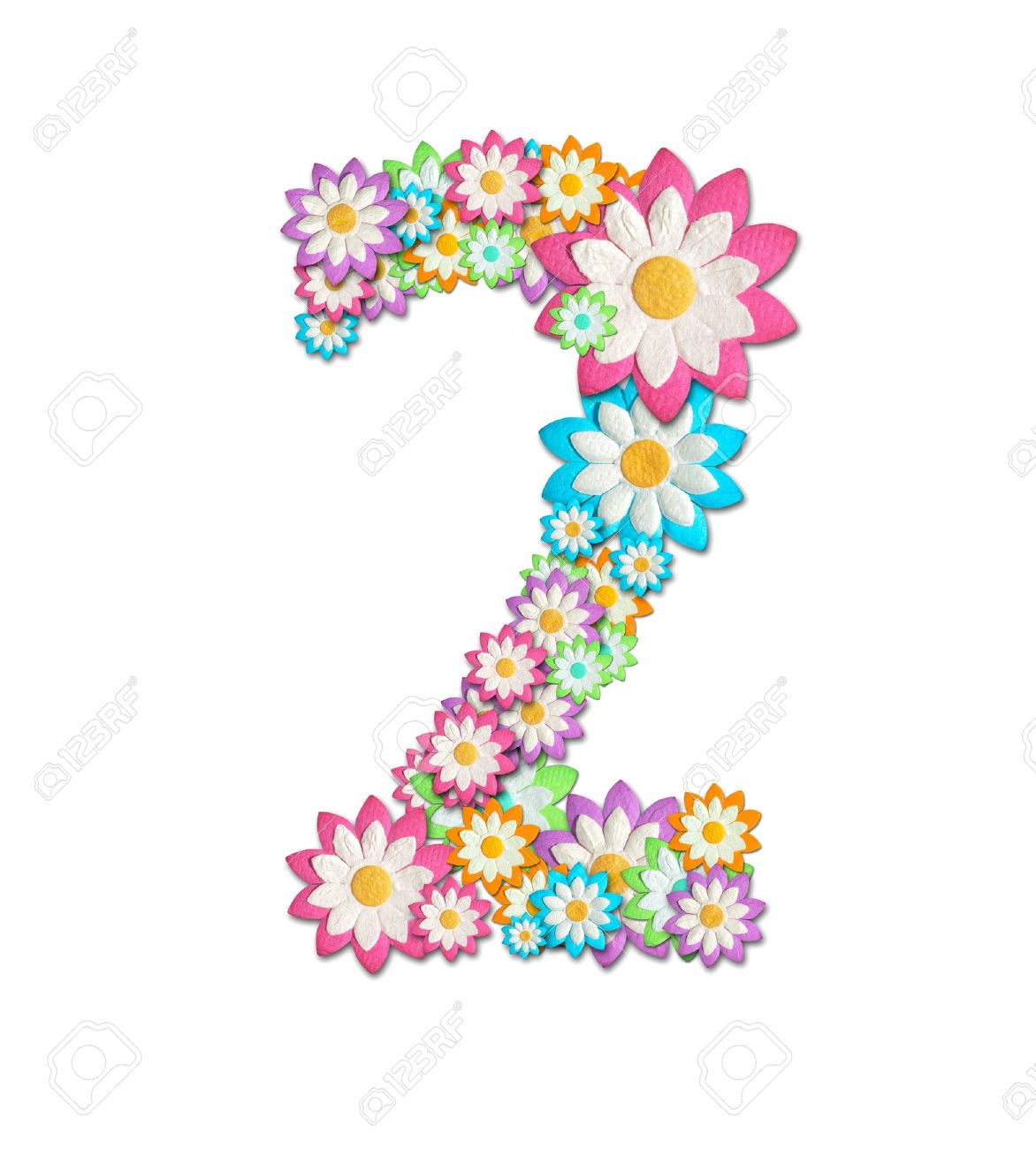 Detail Images Of The Number 2 Nomer 39