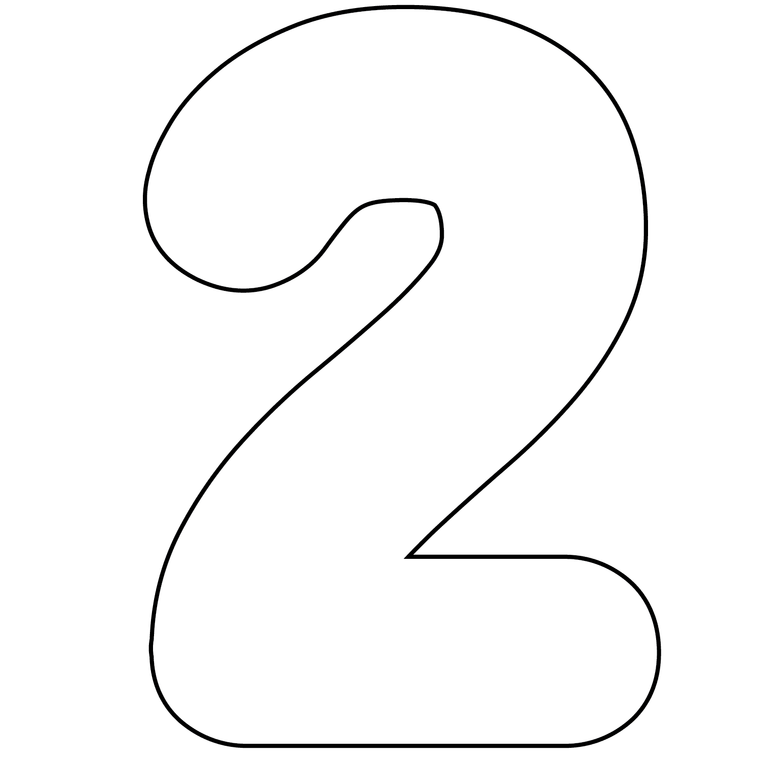 Detail Images Of The Number 2 Nomer 40