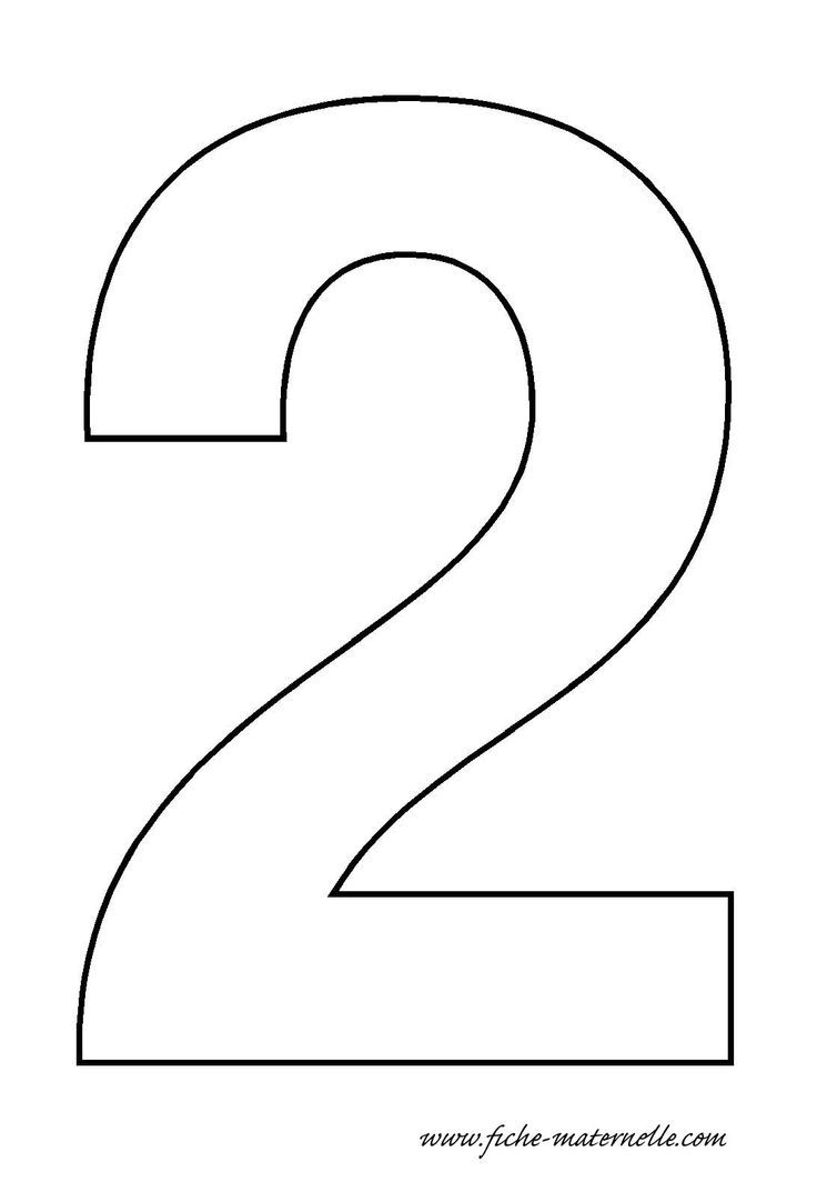 Detail Images Of The Number 2 Nomer 8