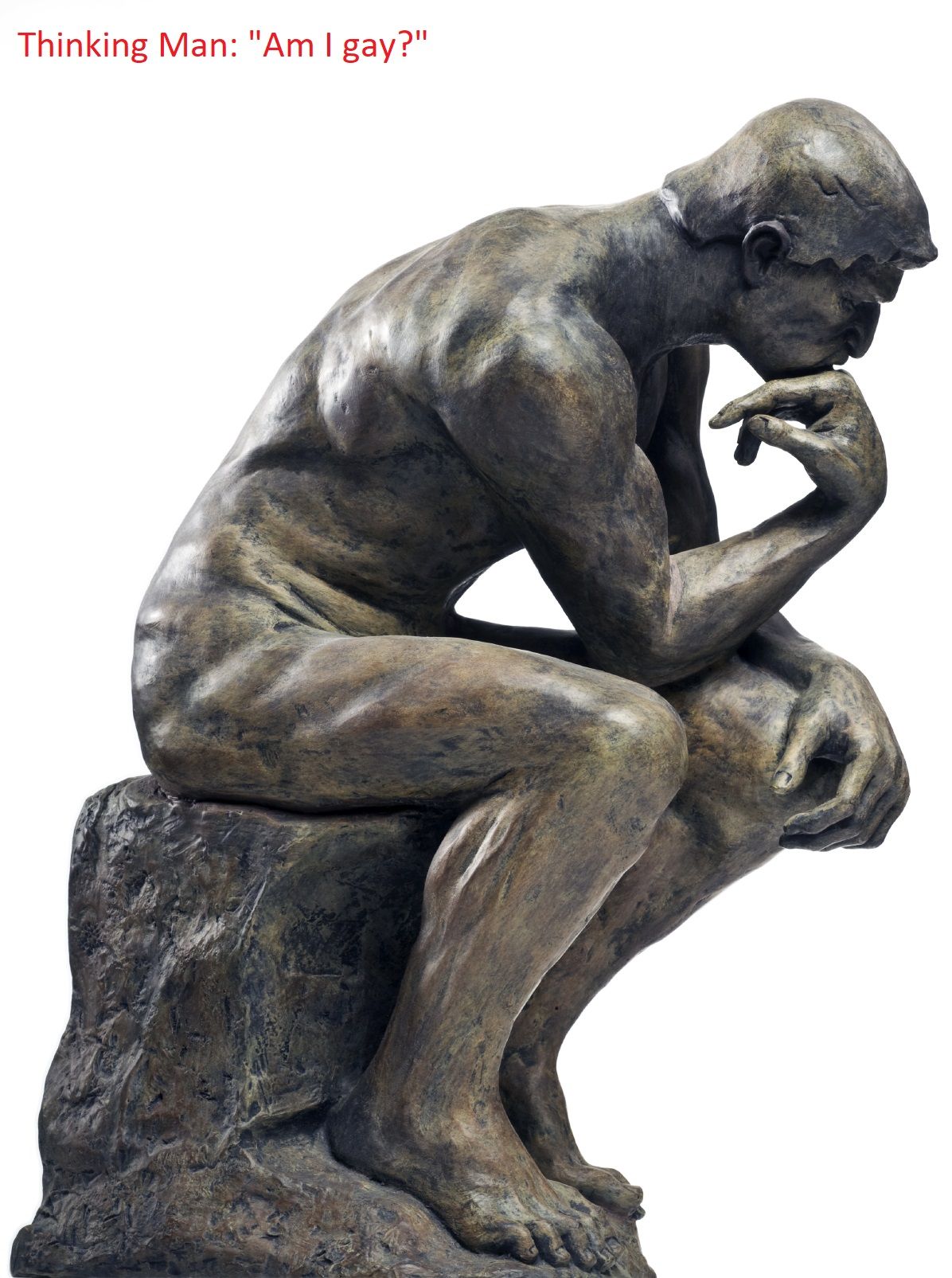 Detail Images Of The Thinking Man Nomer 2