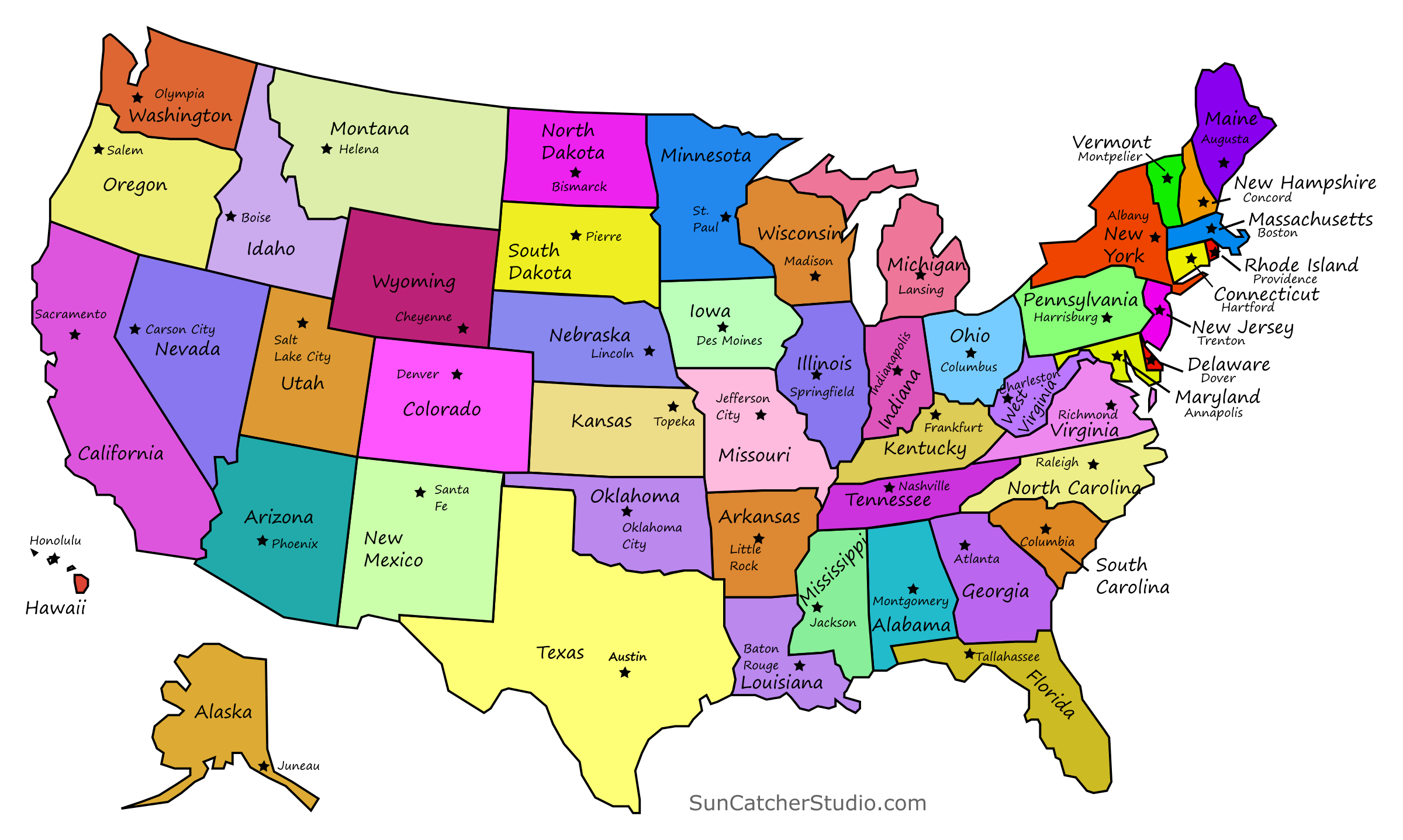 Detail Images Of The Us Map Nomer 19