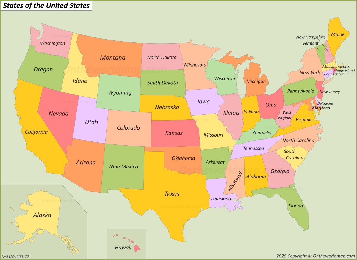 Detail Images Of The Us Map Nomer 6