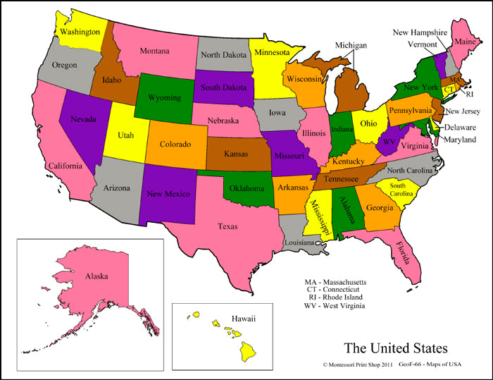 Detail Images Of The Usa Map Nomer 36