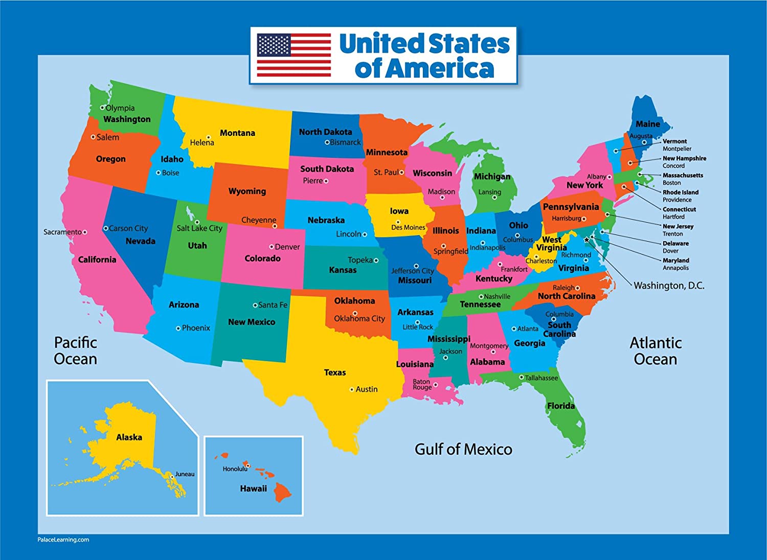 Detail Images Of The Usa Map Nomer 8