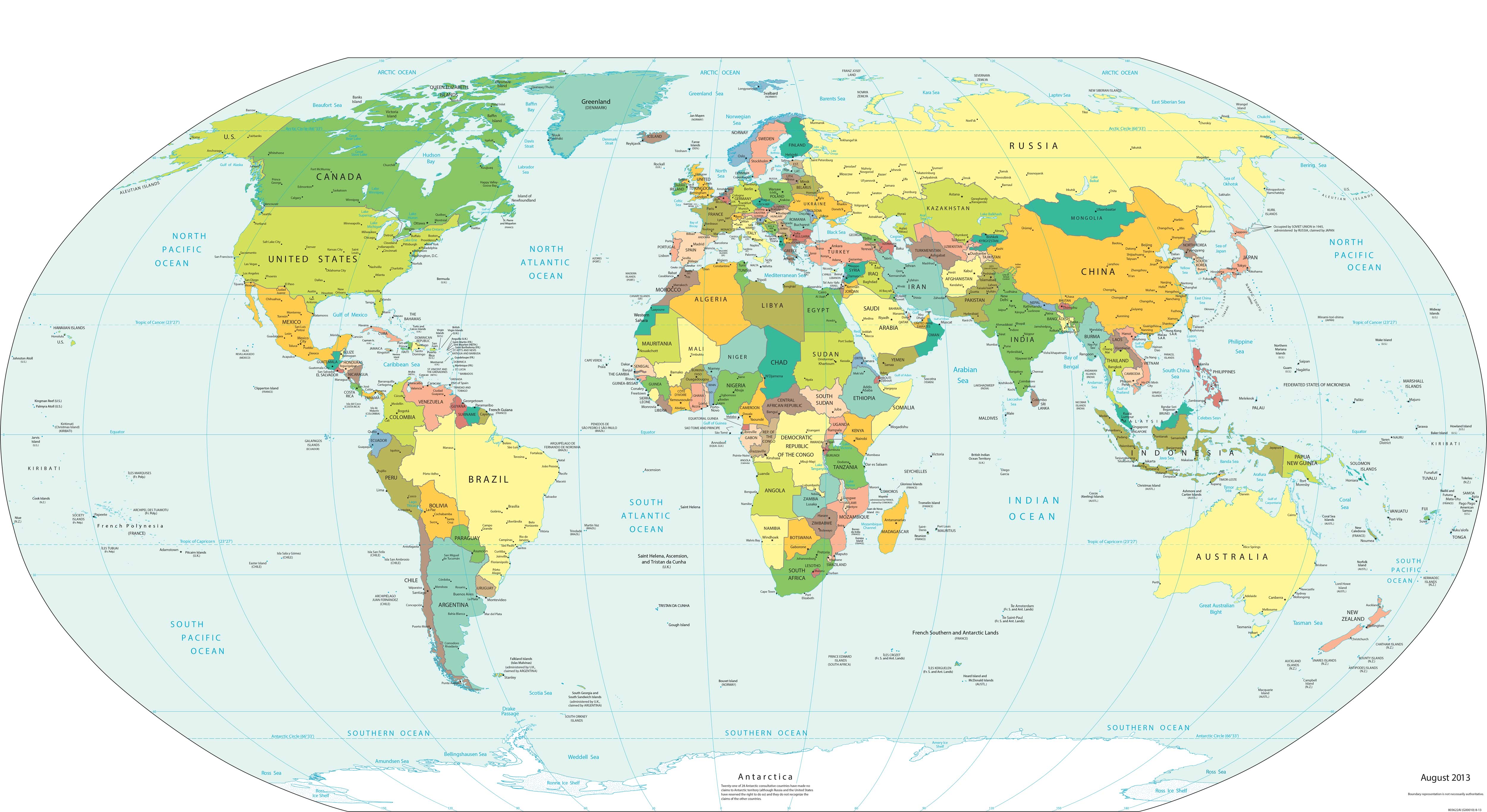 Detail Images Of The World Map Nomer 11