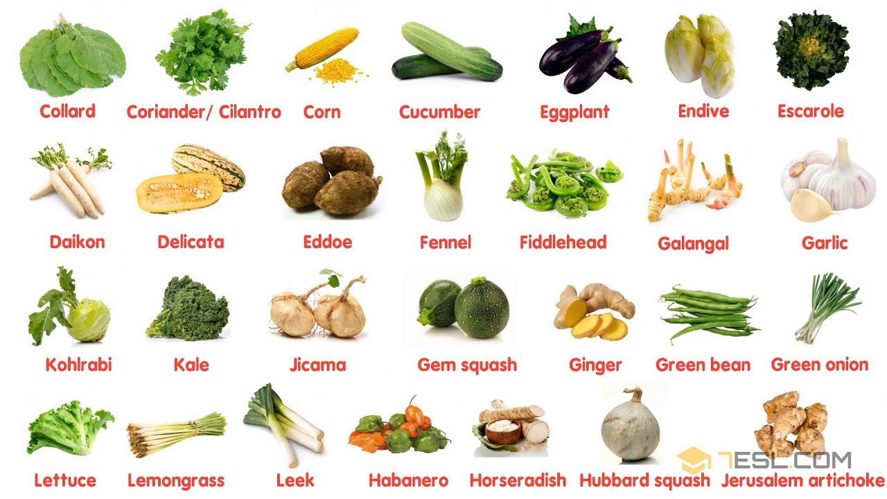 Detail Images Of Vegetables Nomer 2