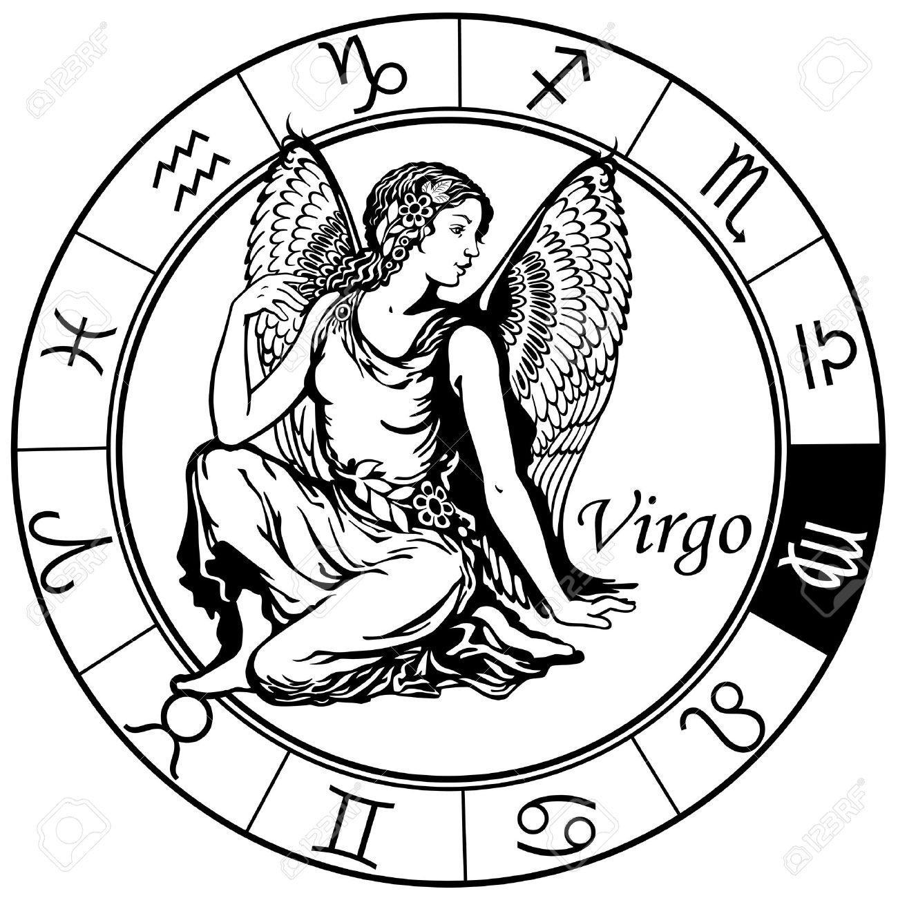 Detail Images Of Virgo Zodiac Sign Nomer 25