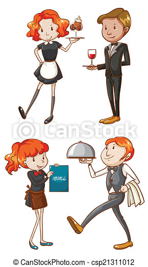 Detail Images Of Waitresses Nomer 48