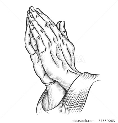 Detail Images Praying Hands Nomer 52