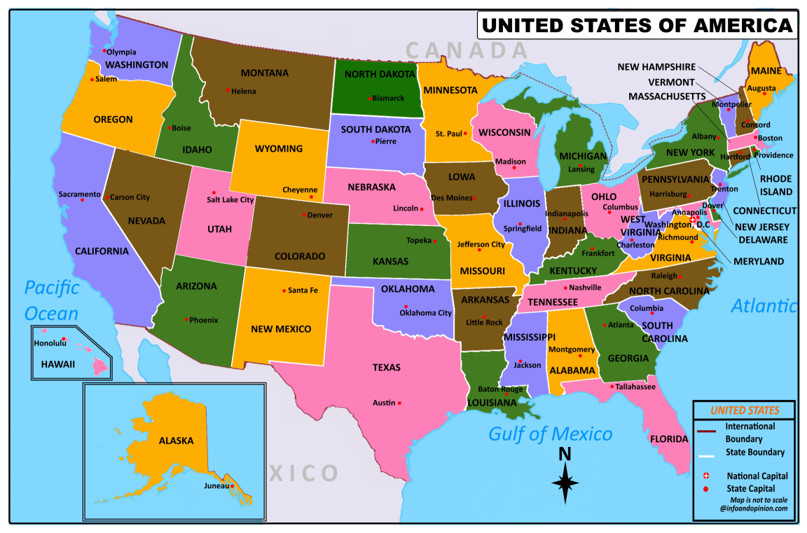 Detail Images Us Map Nomer 14