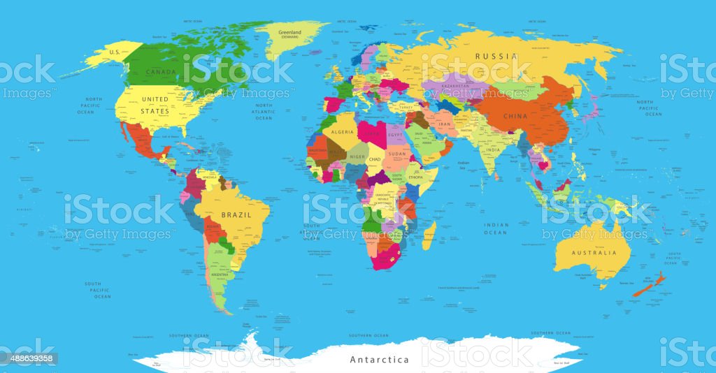 Detail Images World Map Nomer 50