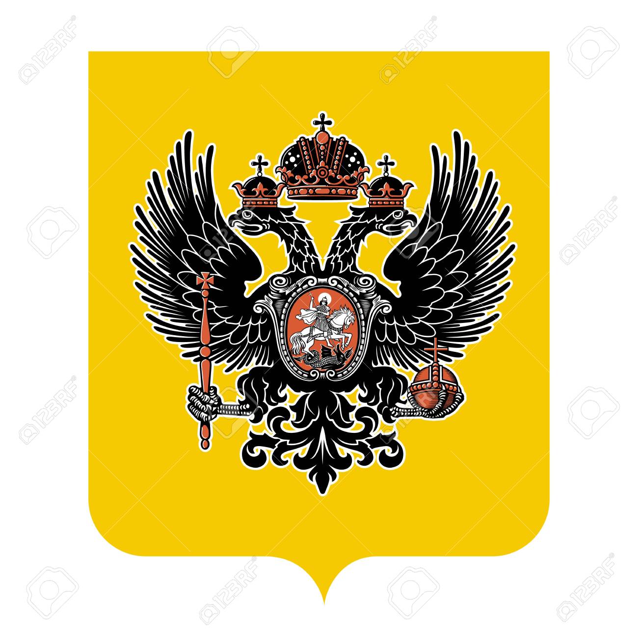 Detail Imperial Russian Coat Of Arms Nomer 42