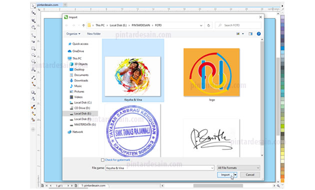 Detail Import Gambar Agar Transparan Di Corel Draw Nomer 21