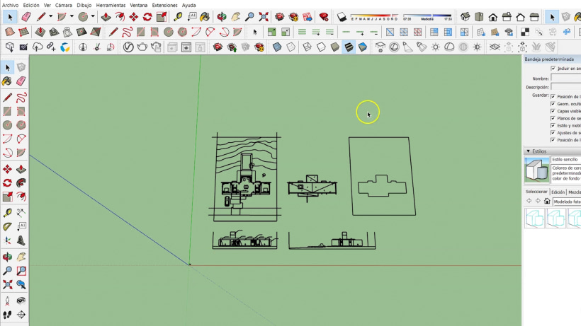 Detail Import Gambar Autocad Ke Sketchup Nomer 26