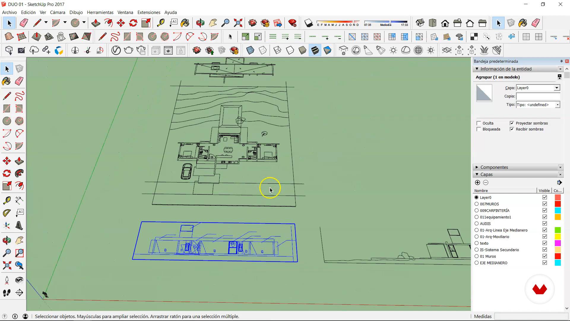 Detail Import Gambar Autocad Ke Sketchup Nomer 49