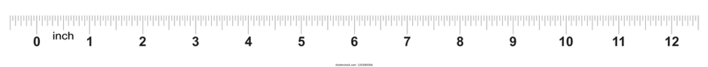 Detail Inch Ruler Image Nomer 28
