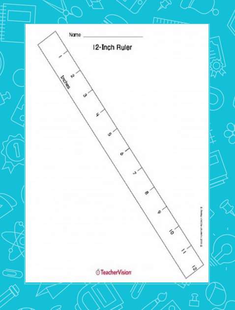 Detail Inch Ruler Image Nomer 38
