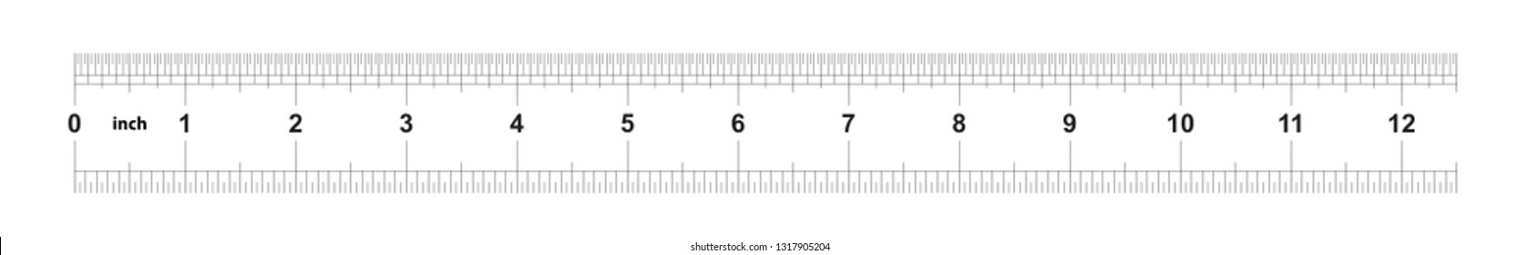 Detail Inch Ruler Image Nomer 56