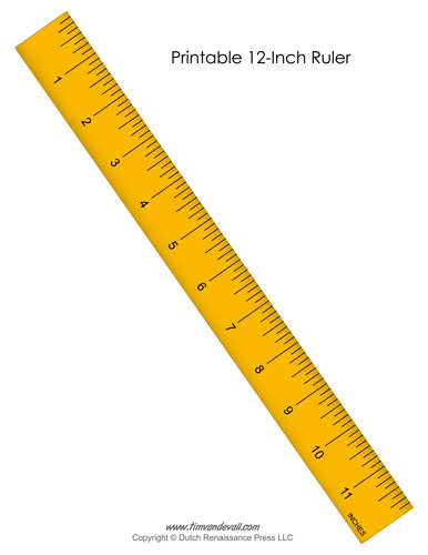 Detail Inch Ruler Picture Nomer 9