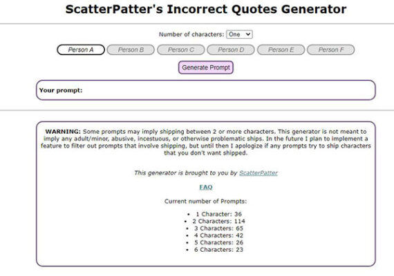 Detail Incorrect Quotes Generator Nomer 25